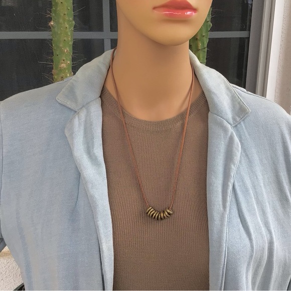 Sundance Charm necklace suede cord - Picture 6 of 10